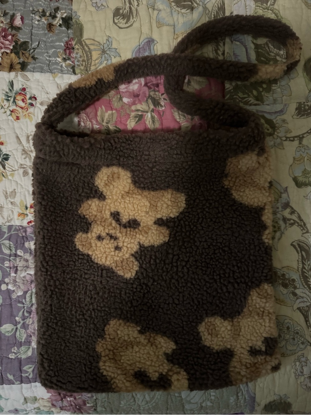 teddy bear tote bag